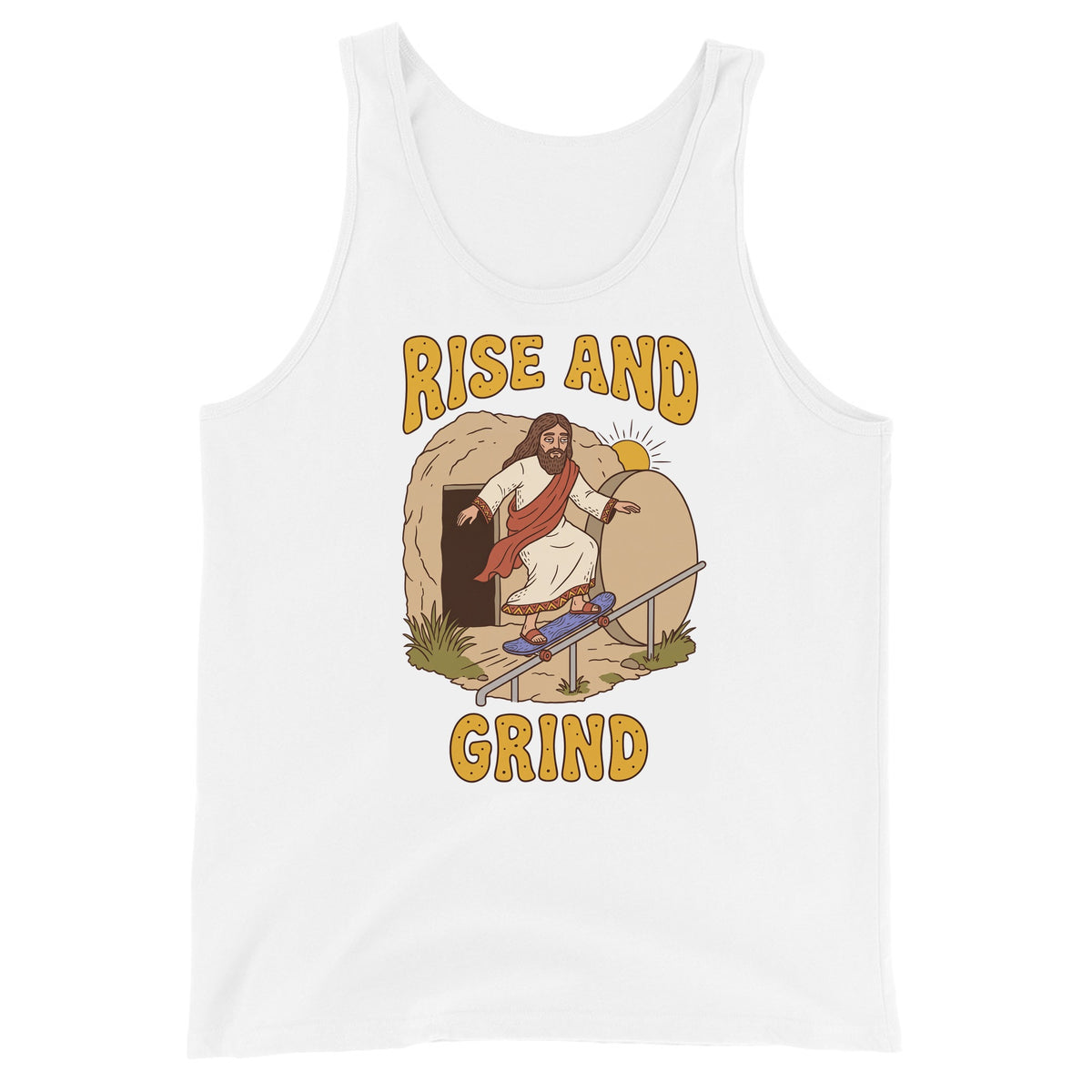 Rise And Grind Tank Top Orbital Clothing