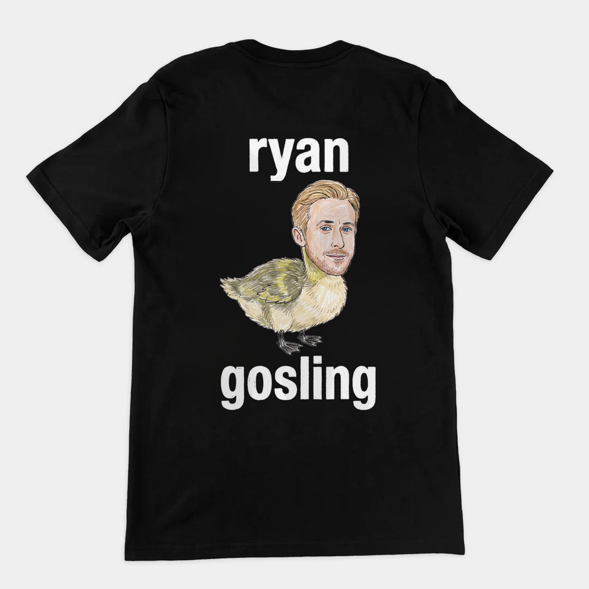 Ryan Gosling T-Shirt (backprint) Orbital Clothing