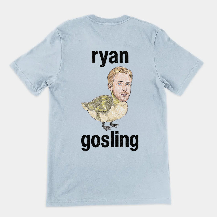 Ryan Gosling T-Shirt (backprint) Orbital Clothing