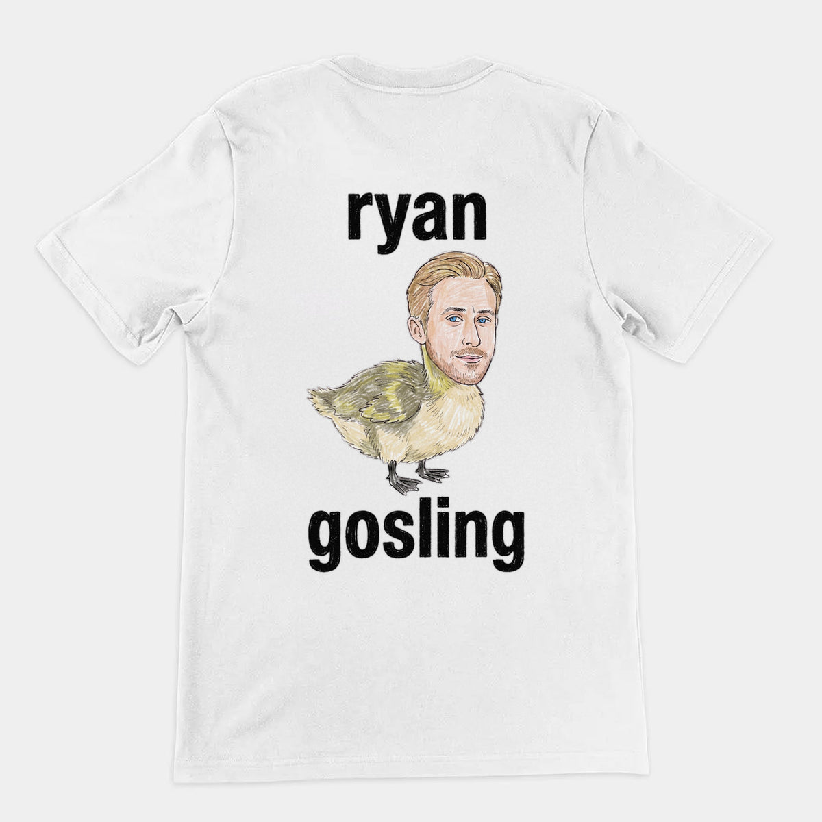 Ryan Gosling T-Shirt (backprint) Orbital Clothing