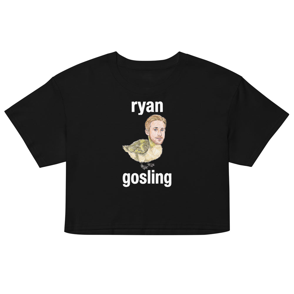 Ryan Gosling Women’s crop top Orbital Clothing