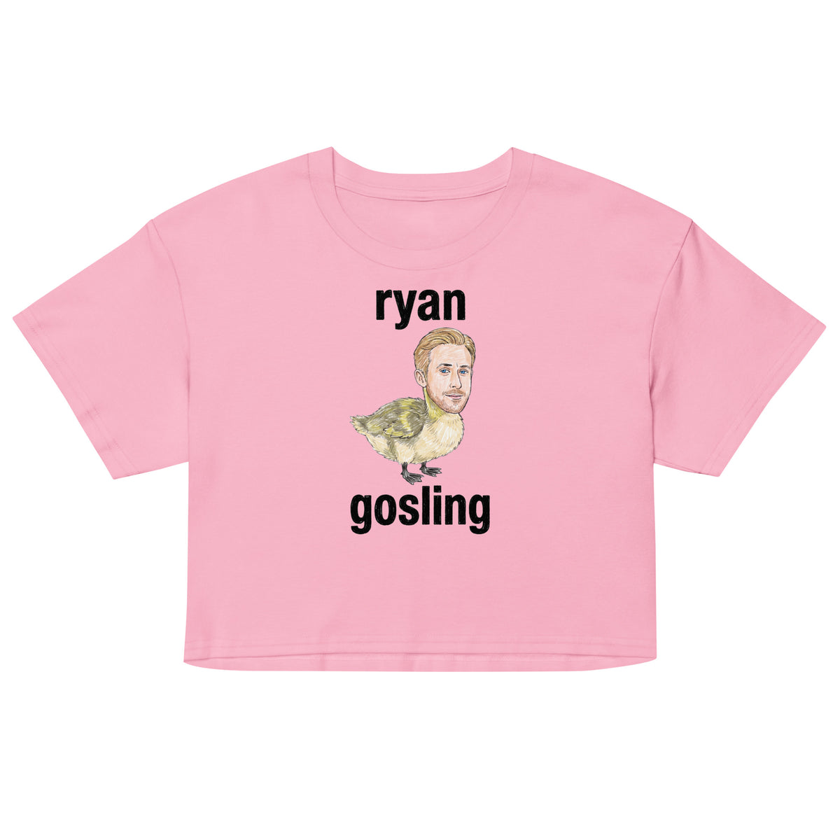 Ryan Gosling Women’s crop top Orbital Clothing