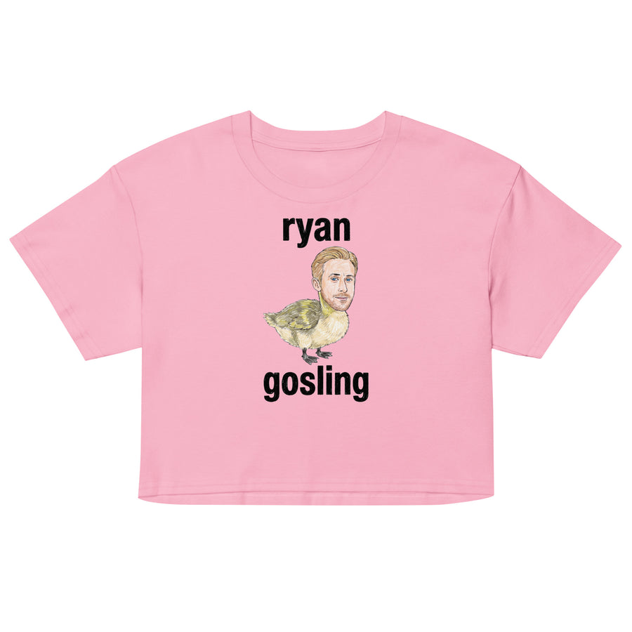 Ryan Gosling Women’s crop top Orbital Clothing