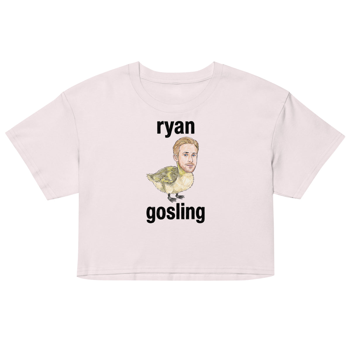 Ryan Gosling Women’s crop top Orbital Clothing