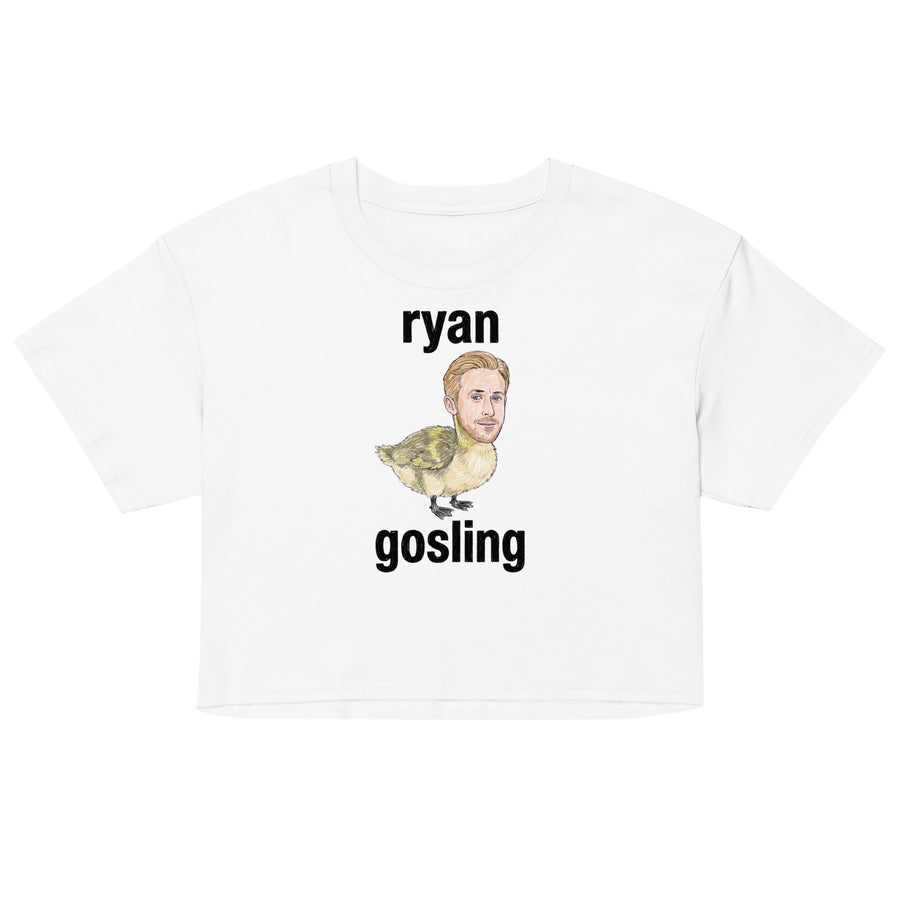 Ryan Gosling Women’s crop top Orbital Clothing
