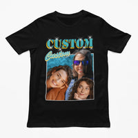 Zwei individuelle T-Shirt-Designs - Schwarz / S