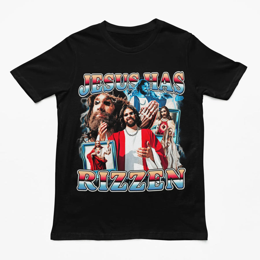 Jesus Has Rizzen (Updated Design!) t-shirt - Orbital Clothing