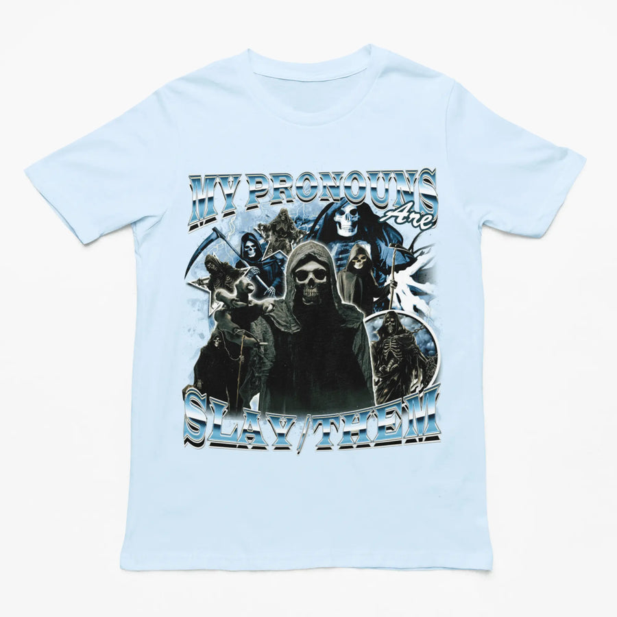 My Pronouns are Slay / Them Vintage t-shirt - Orbital Clothing