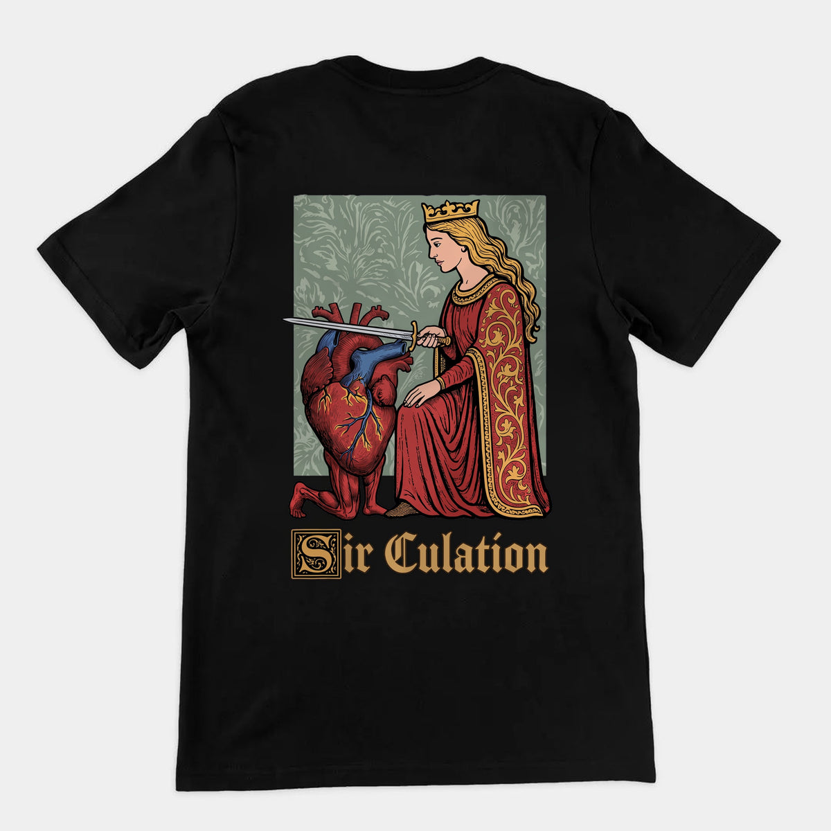 Sir Culation T-Shirt (backprint) Orbital Clothing