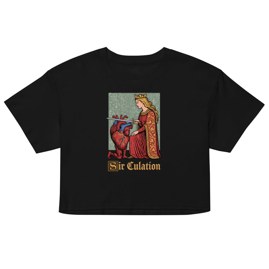 Sir Culation Women’s crop top Orbital Clothing