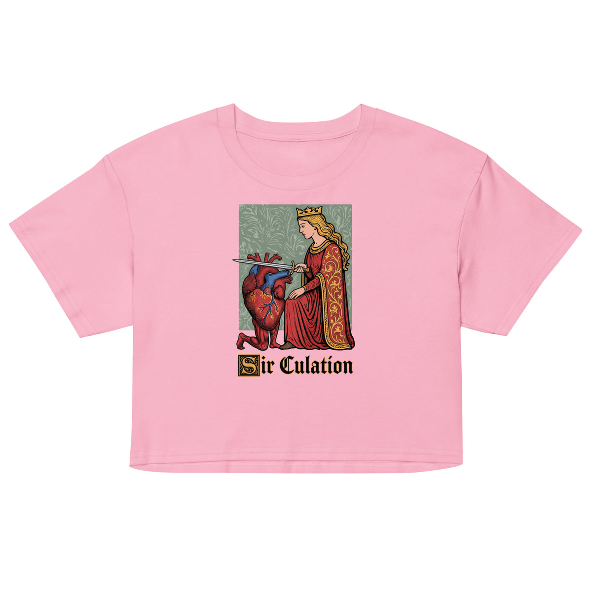 Sir Culation Women’s crop top Orbital Clothing