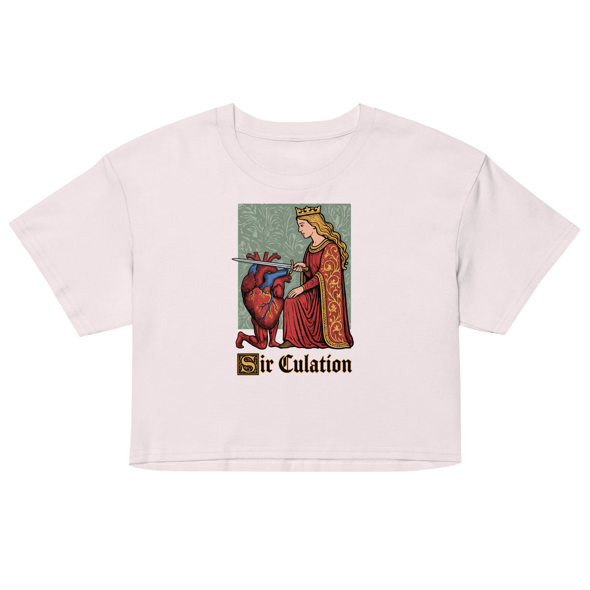 Sir Culation Women’s crop top Orbital Clothing