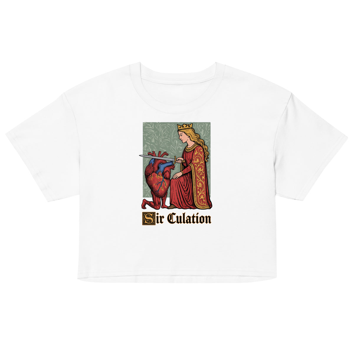 Sir Culation Women’s crop top Orbital Clothing