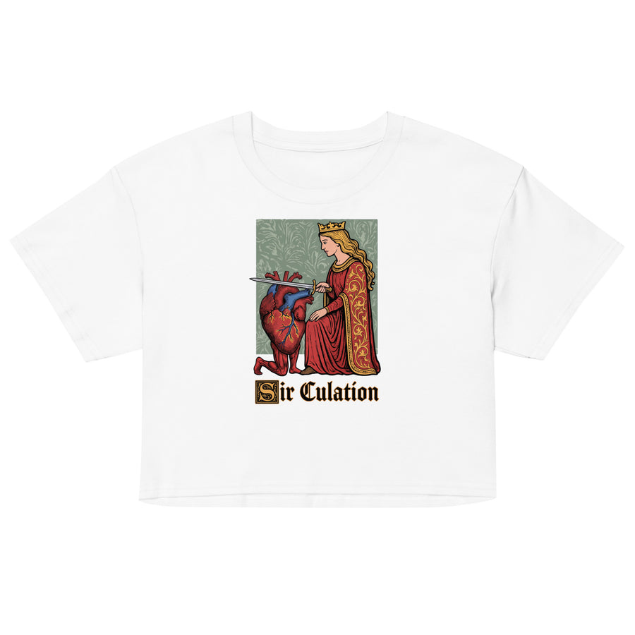 Sir Culation Women’s crop top Orbital Clothing