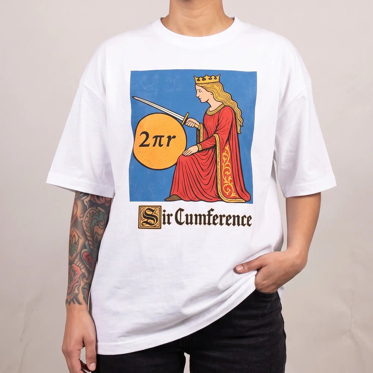 Sir Cumference T-Shirt - Orbital Clothing