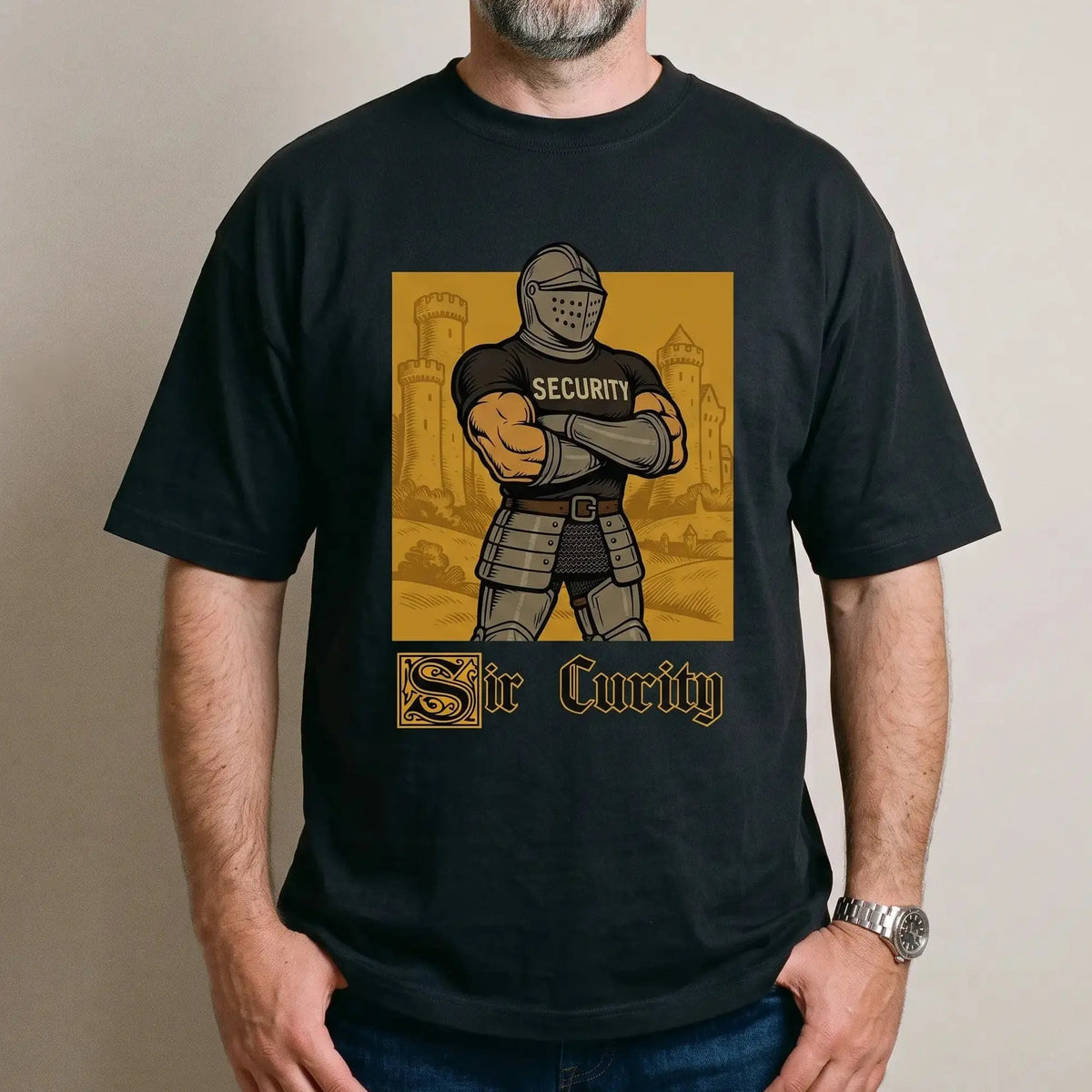 Sir Curity T-Shirt - Orbital Clothing