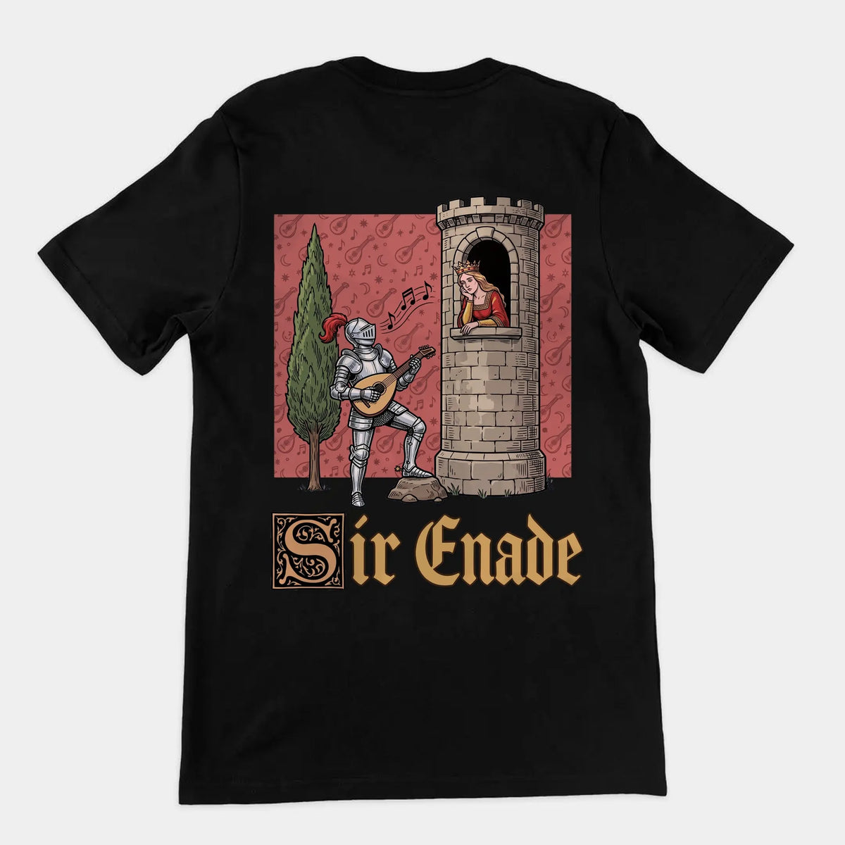 Sir Enade T-Shirt (backprint) Orbital Clothing