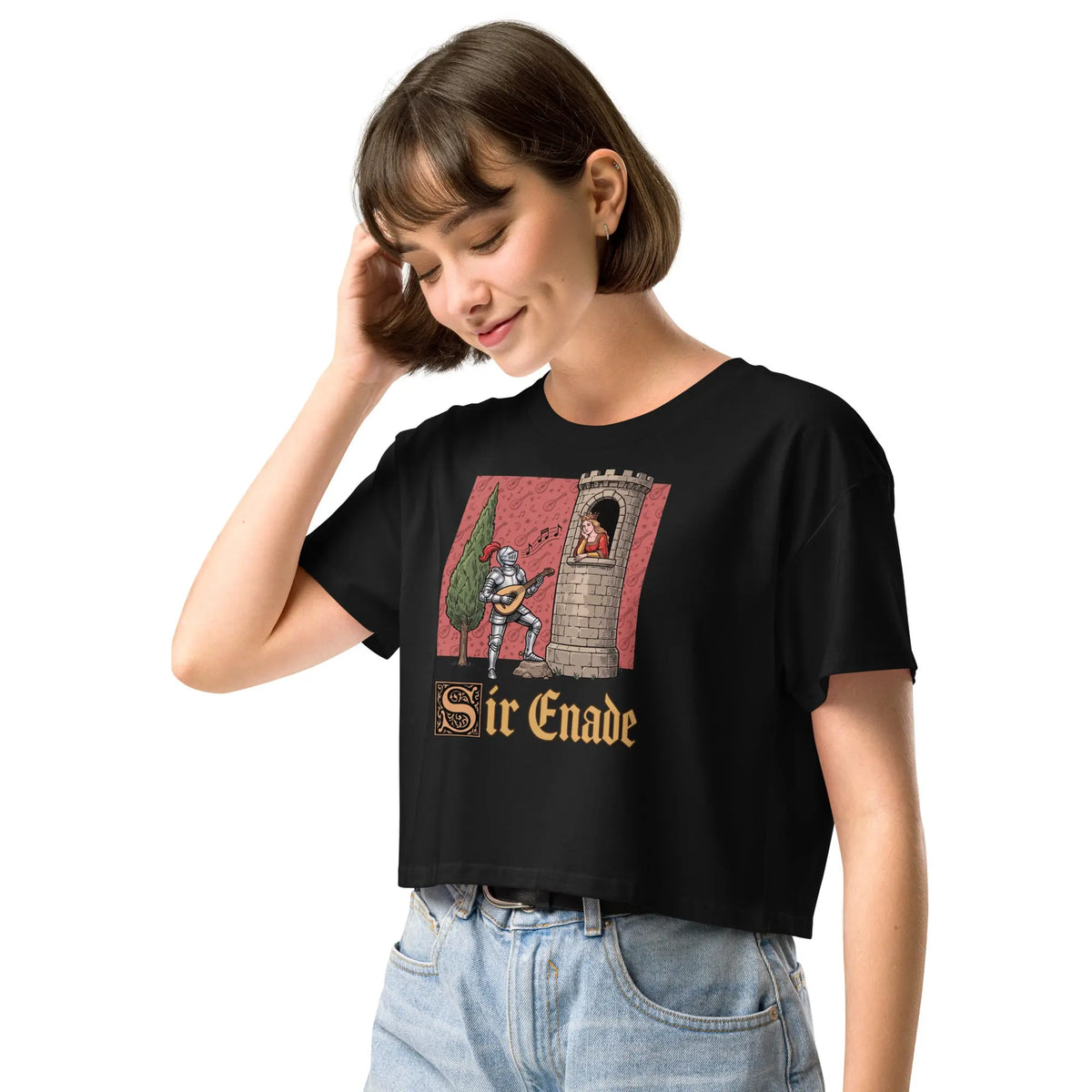 Sir Enade Women’s crop top Orbital Clothing