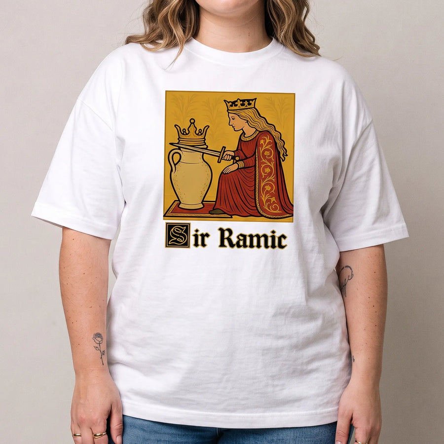 Sir Ramic Handdrawn Funny T-Shirt - Orbital Clothing