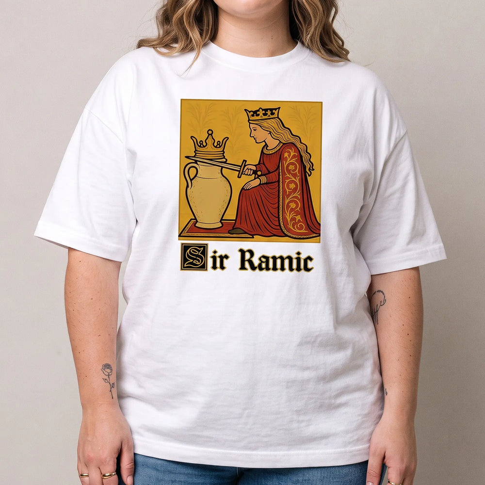 Sir Ramic Handdrawn Funny T-Shirt - Orbital Clothing
