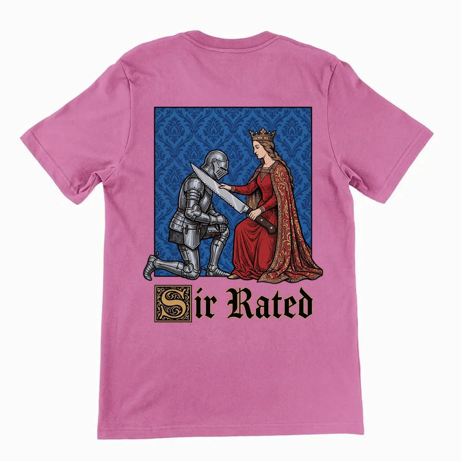Sir Rated T-Shirt (backprint) Orbital Clothing