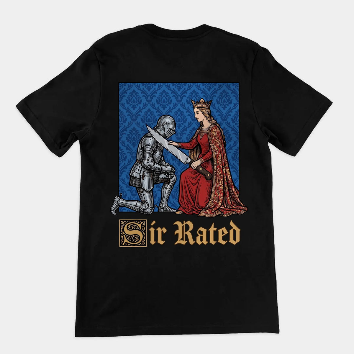 Sir Rated T-Shirt (backprint) Orbital Clothing