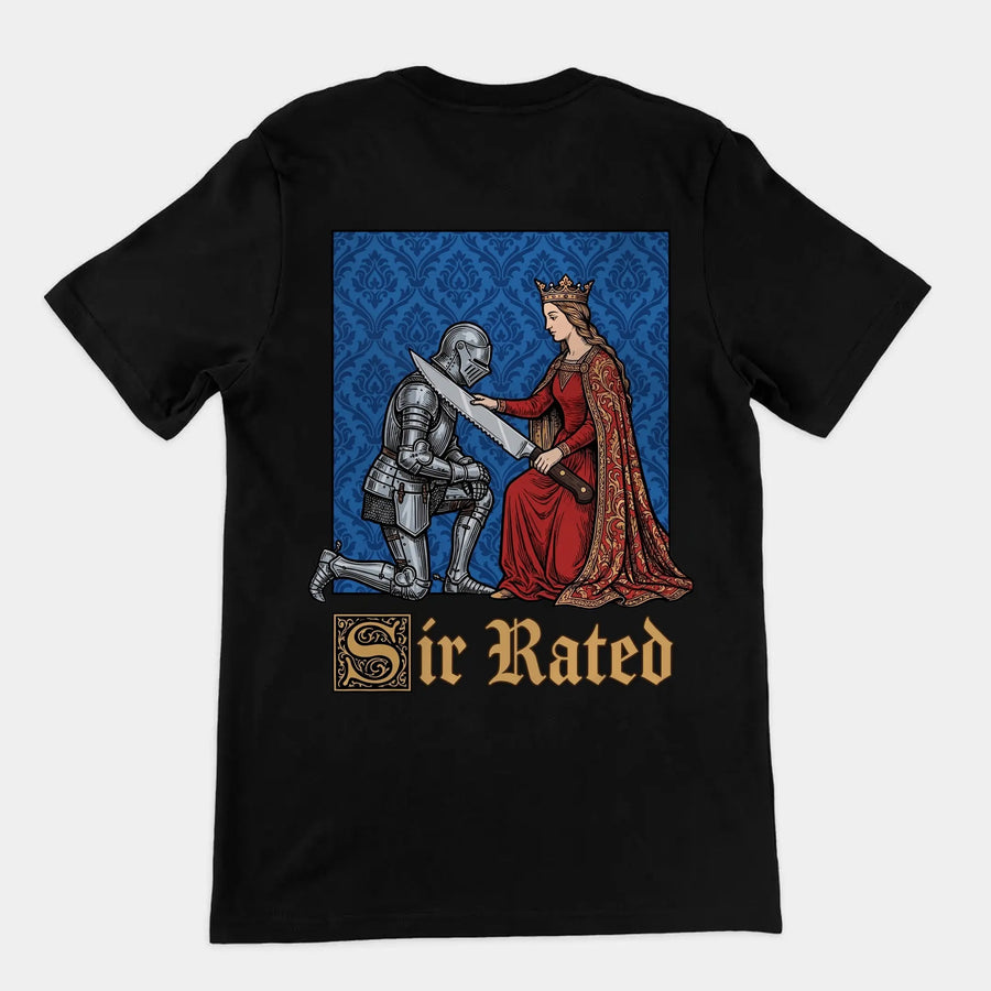 Sir Rated T-Shirt (backprint) Orbital Clothing