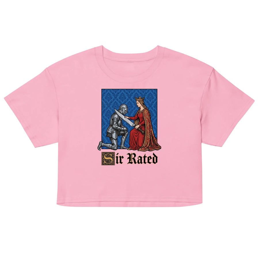 Sir Rated Women’s crop top Orbital Clothing