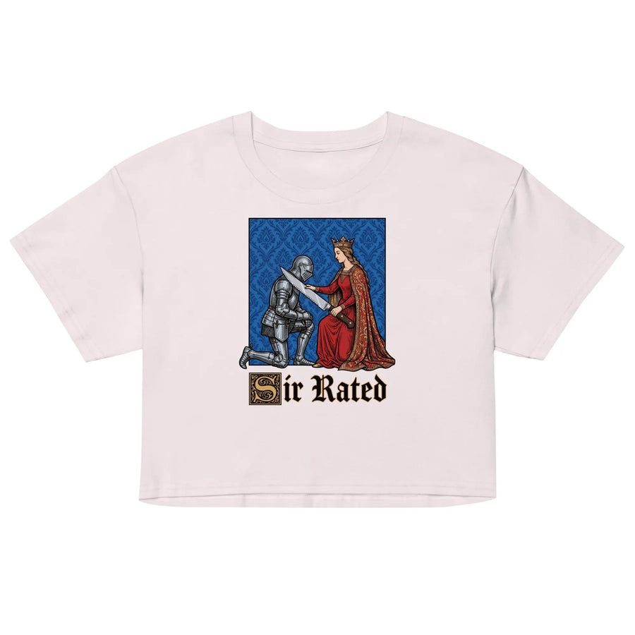 Sir Rated Women’s crop top Orbital Clothing