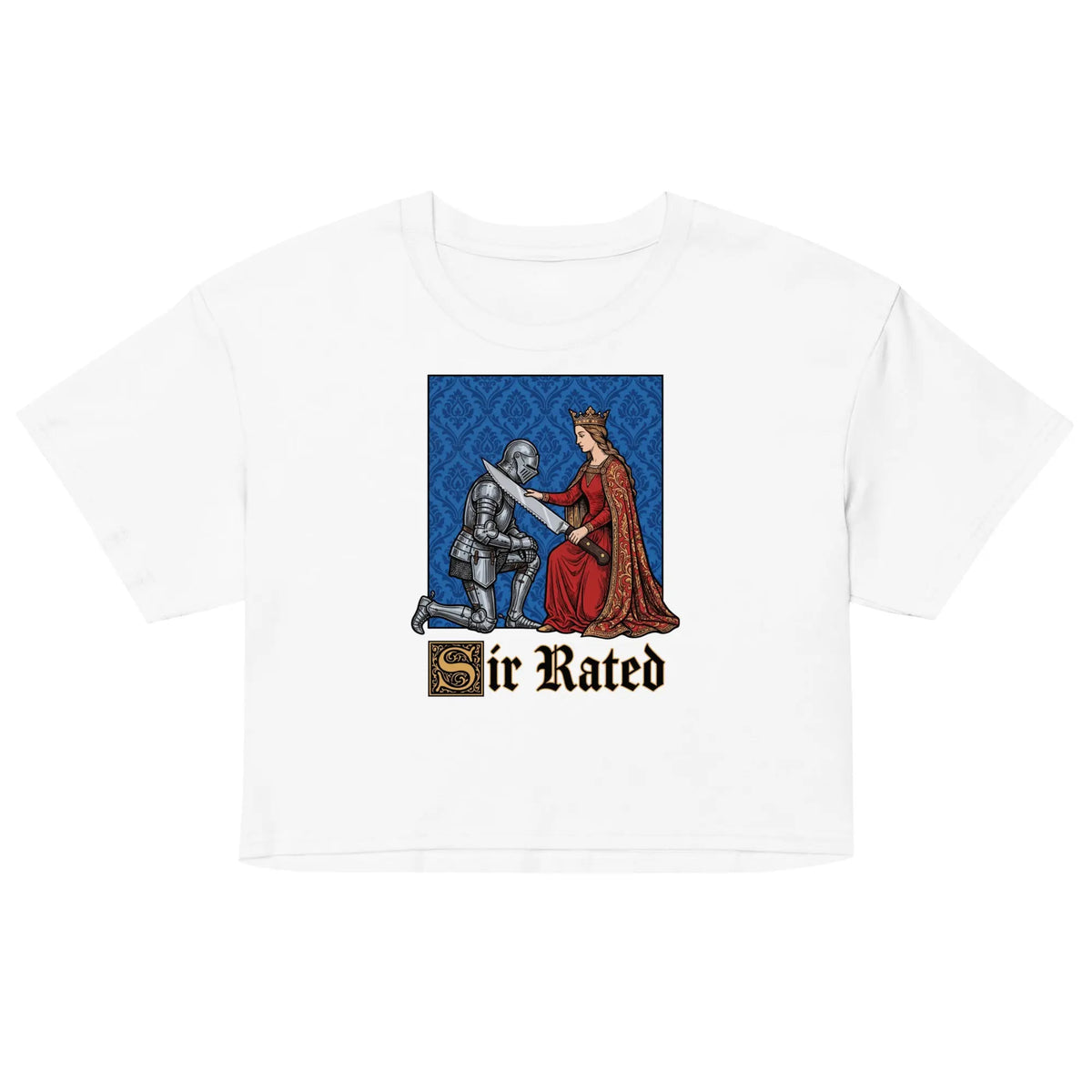 Sir Rated Women’s crop top Orbital Clothing