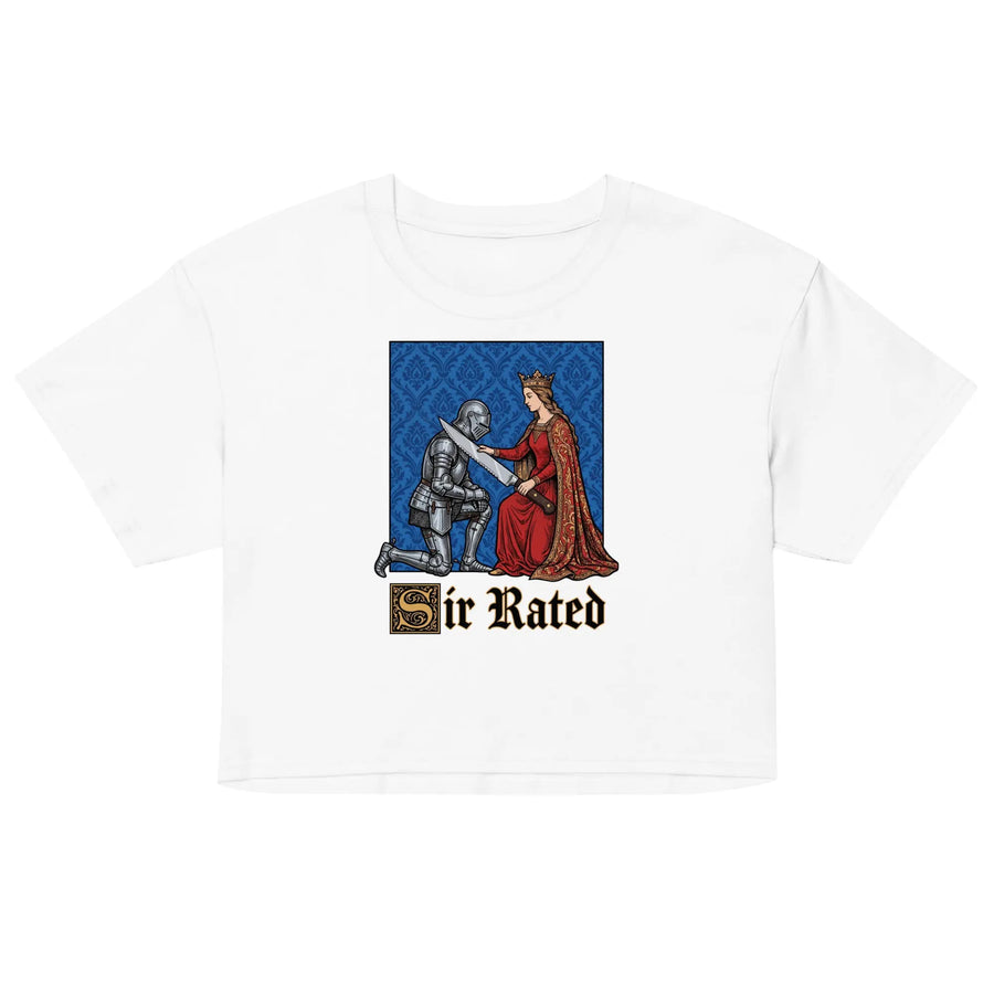 Sir Rated Women’s crop top Orbital Clothing