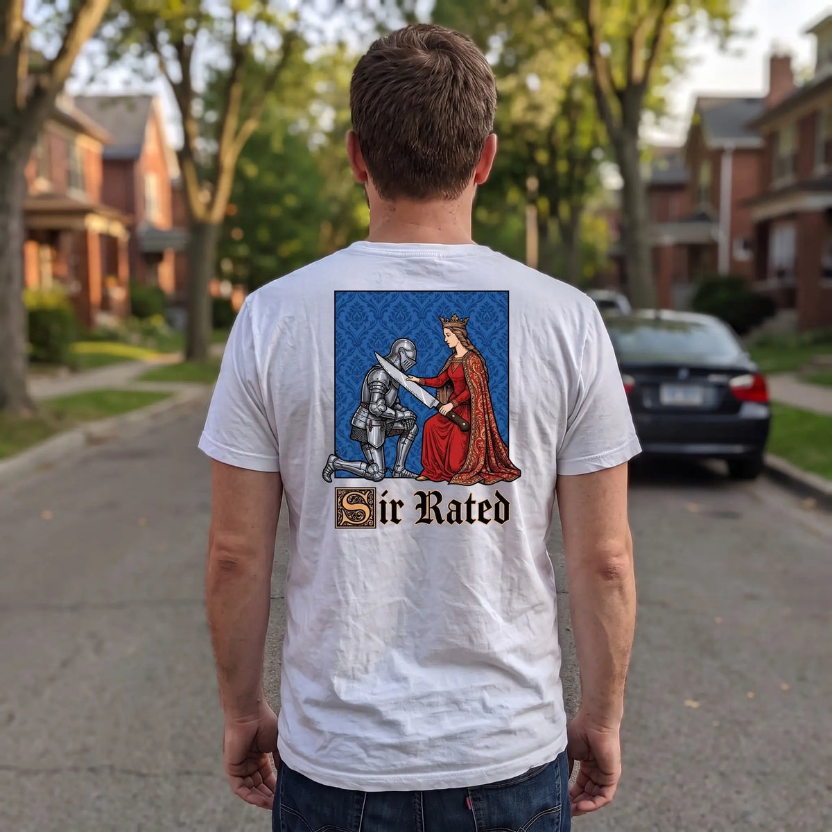 Sir Rated T-Shirt (backprint) Orbital Clothing