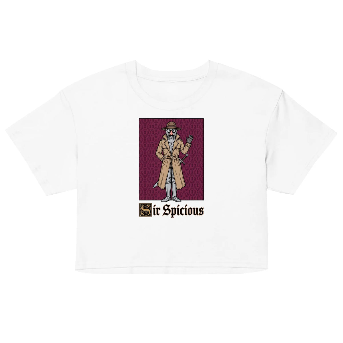 Sir Spicious Women’s crop top Orbital Clothing