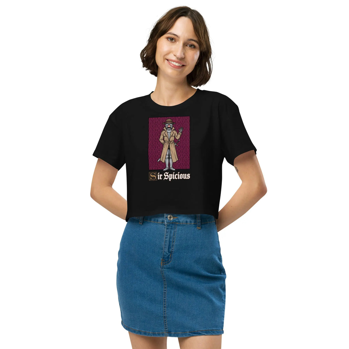 Sir Spicious Women’s crop top Orbital Clothing