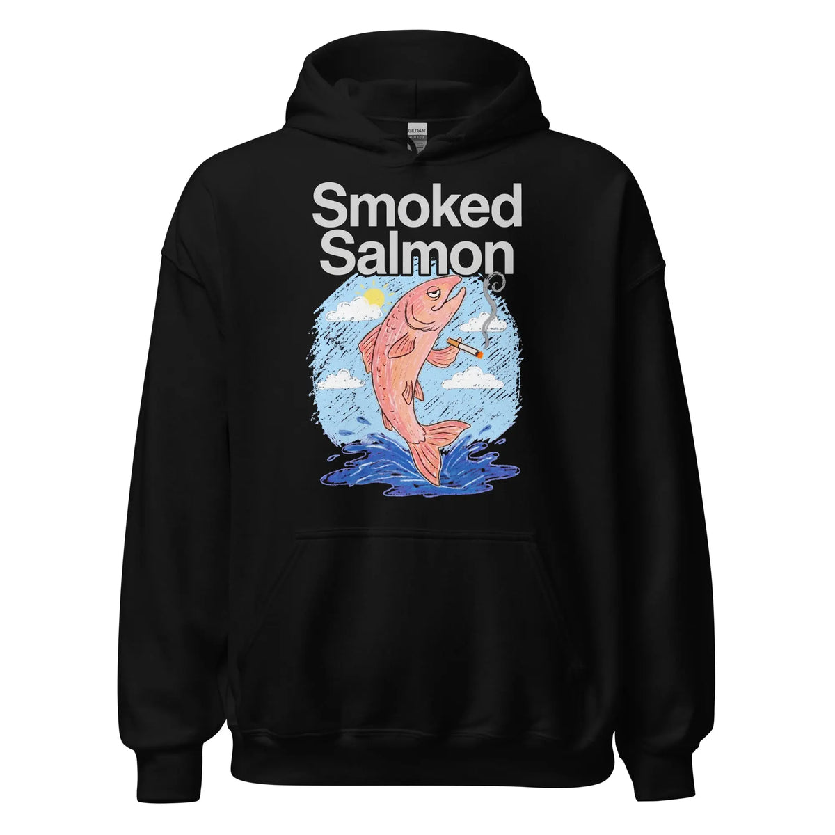 Smoked Salmon Hoodie Orbital Clothing