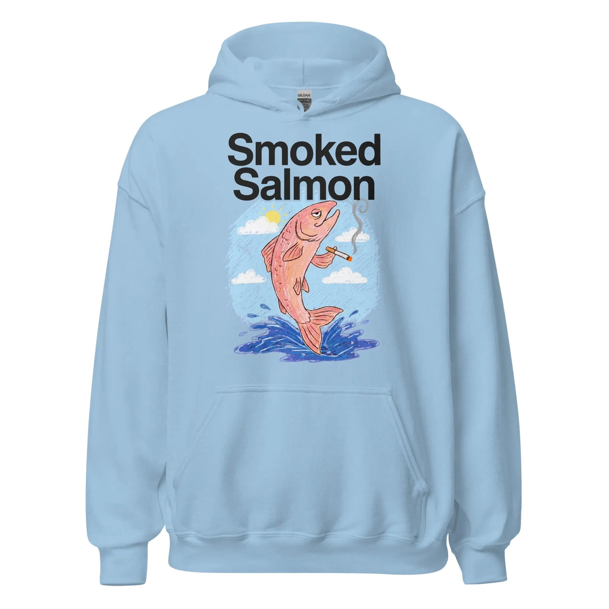 Smoked Salmon Hoodie Orbital Clothing
