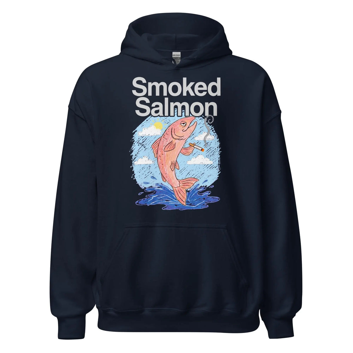 Smoked Salmon Hoodie Orbital Clothing