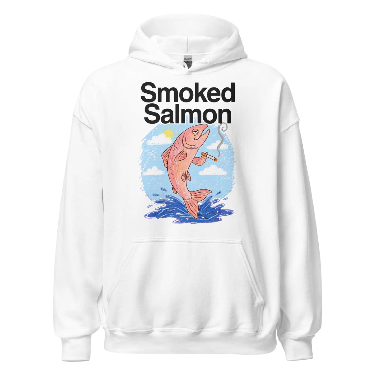 Smoked Salmon Hoodie Orbital Clothing