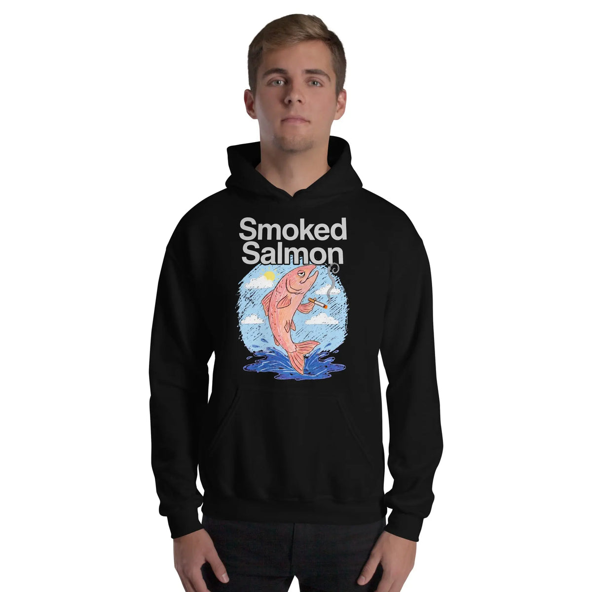 Smoked Salmon Hoodie Orbital Clothing