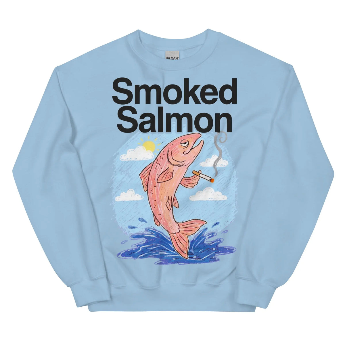 Smoked Salmon Sweatshirt Orbital Clothing