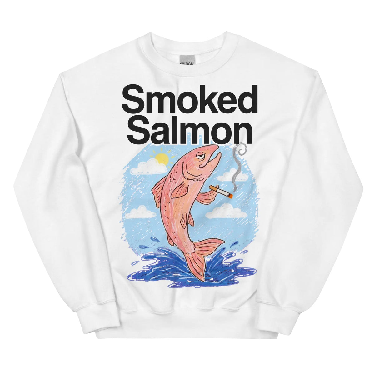 Smoked Salmon Sweatshirt Orbital Clothing