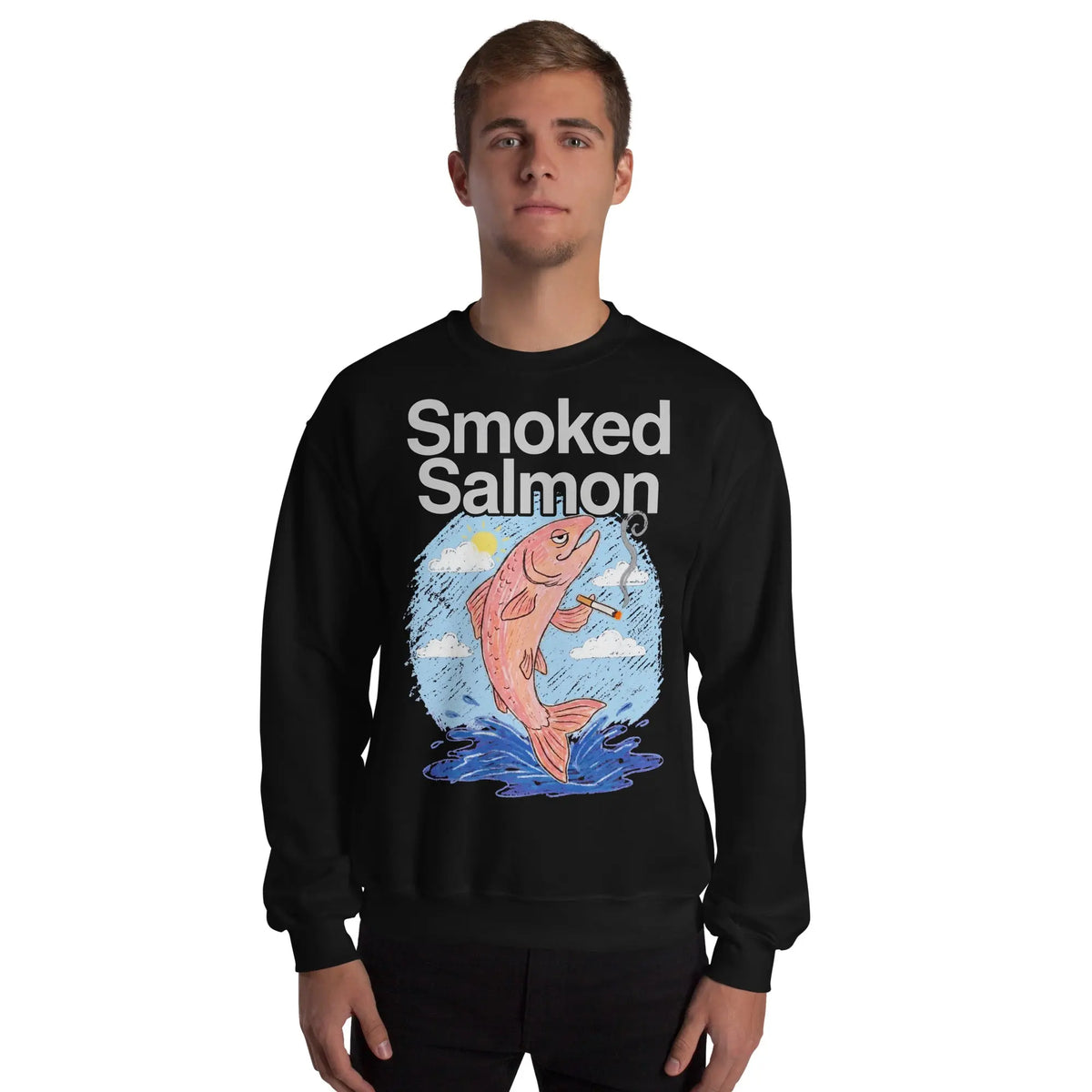 Smoked Salmon Sweatshirt Orbital Clothing