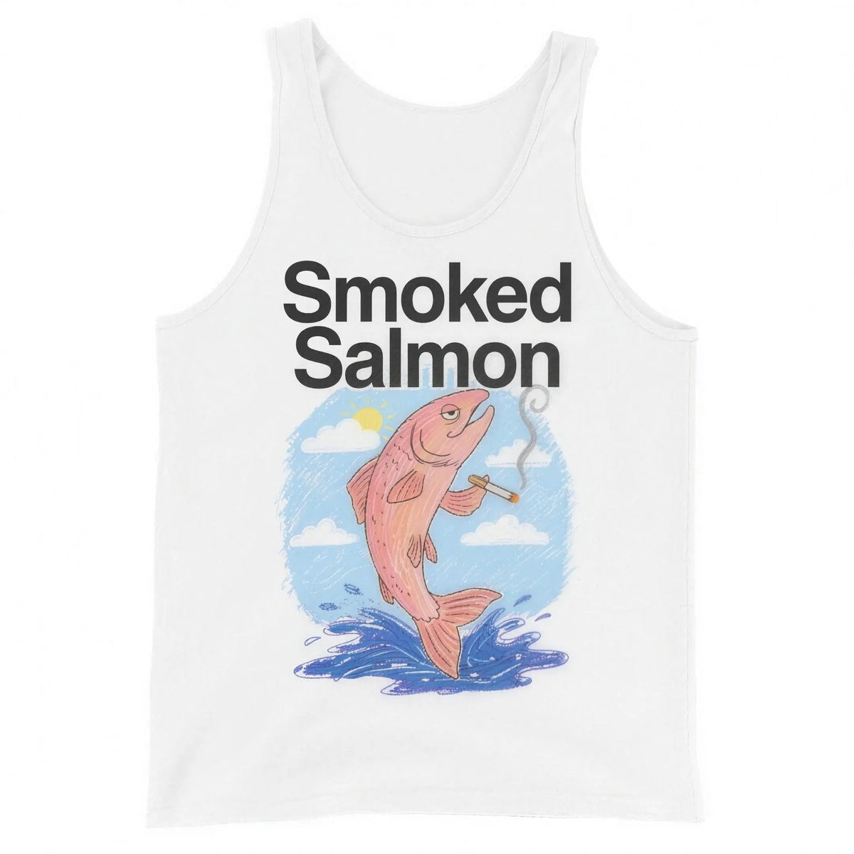 Smoked Salmon Tank Top Orbital Clothing