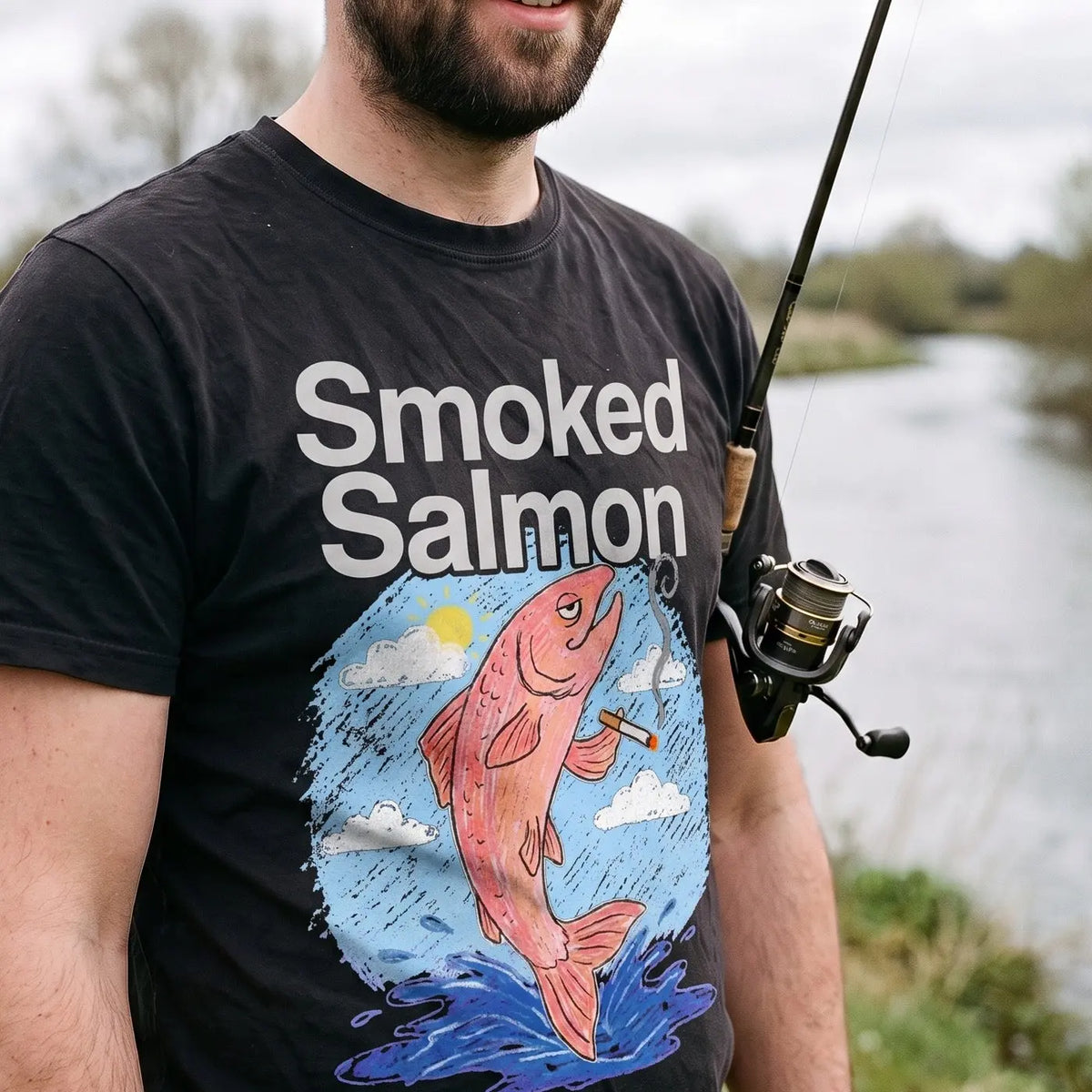 Smoked Salmon T-Shirt Orbital Clothing