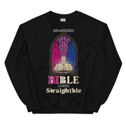 It's called the Bible not the Straightble Sweatshirt