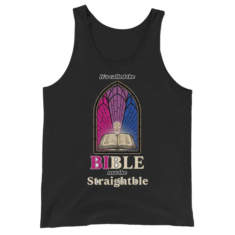 It's called the Bible not the Straightble Tank Top Orbital Clothing
