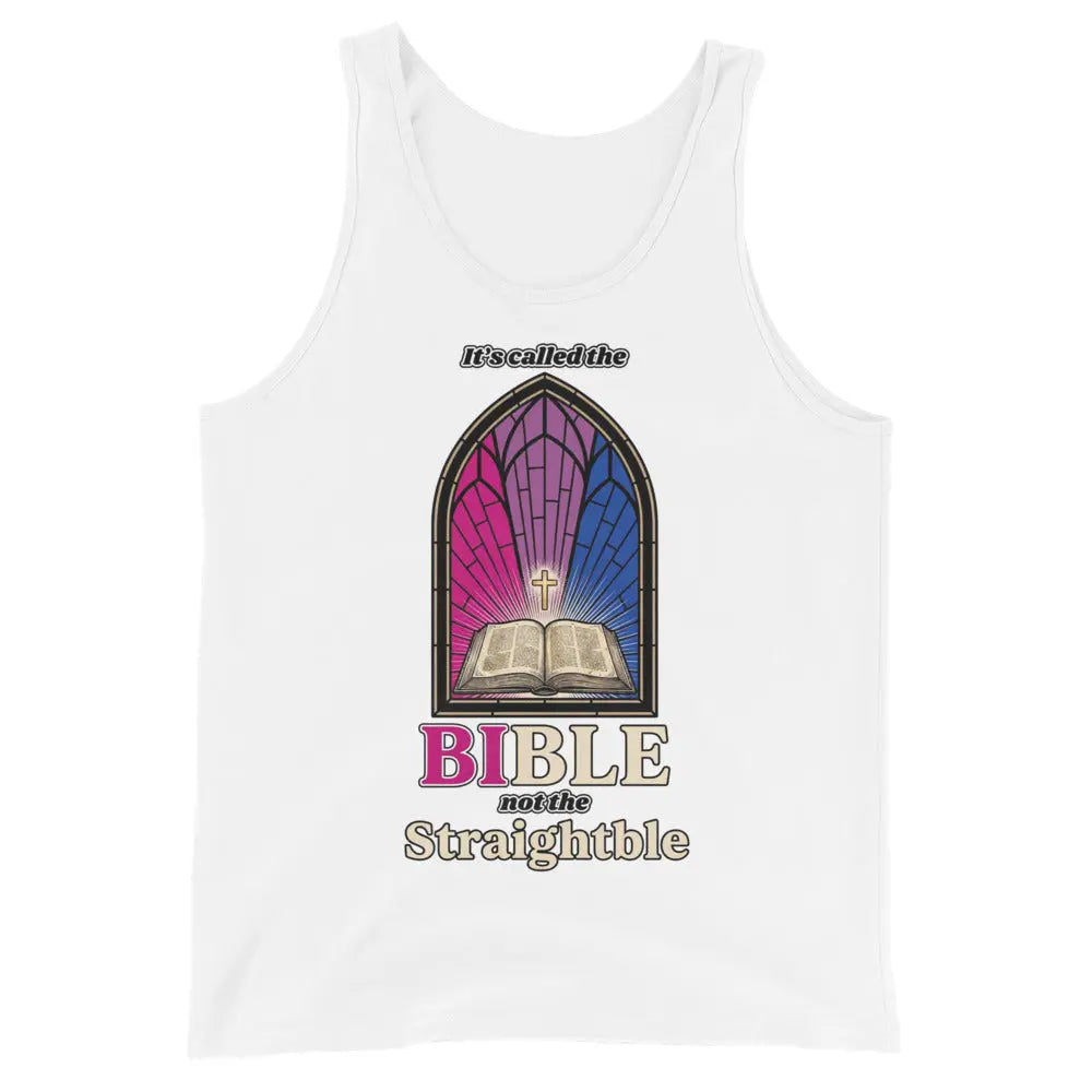 It's called the Bible not the Straightble Tank Top Orbital Clothing