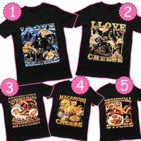 Food 5 tee bundle - Black / S