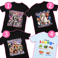 Pride 4 tee bundle - Black / S