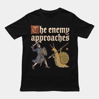 The Enemy Approaches T-Shirt - Black / S